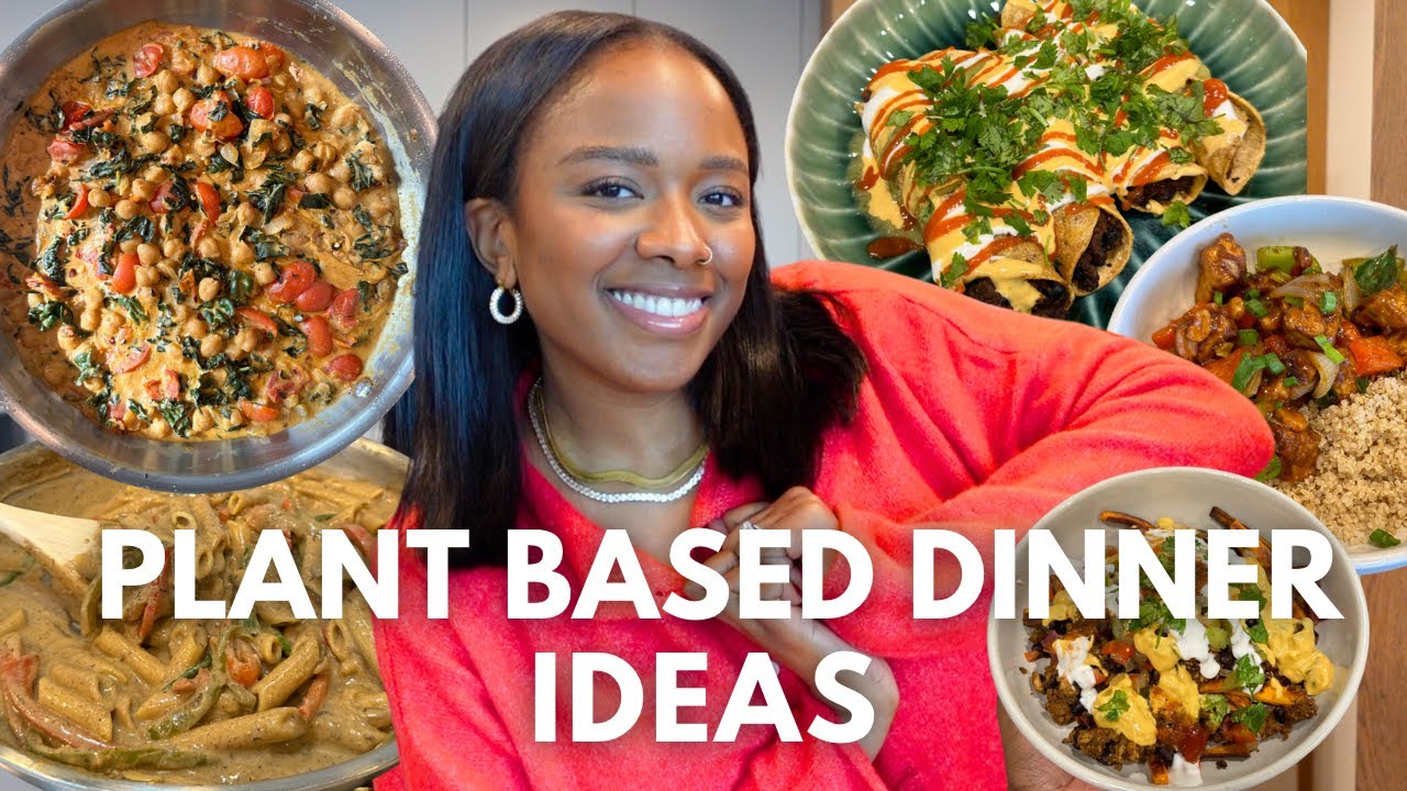 Plant based recipes for dinner that everyone will love