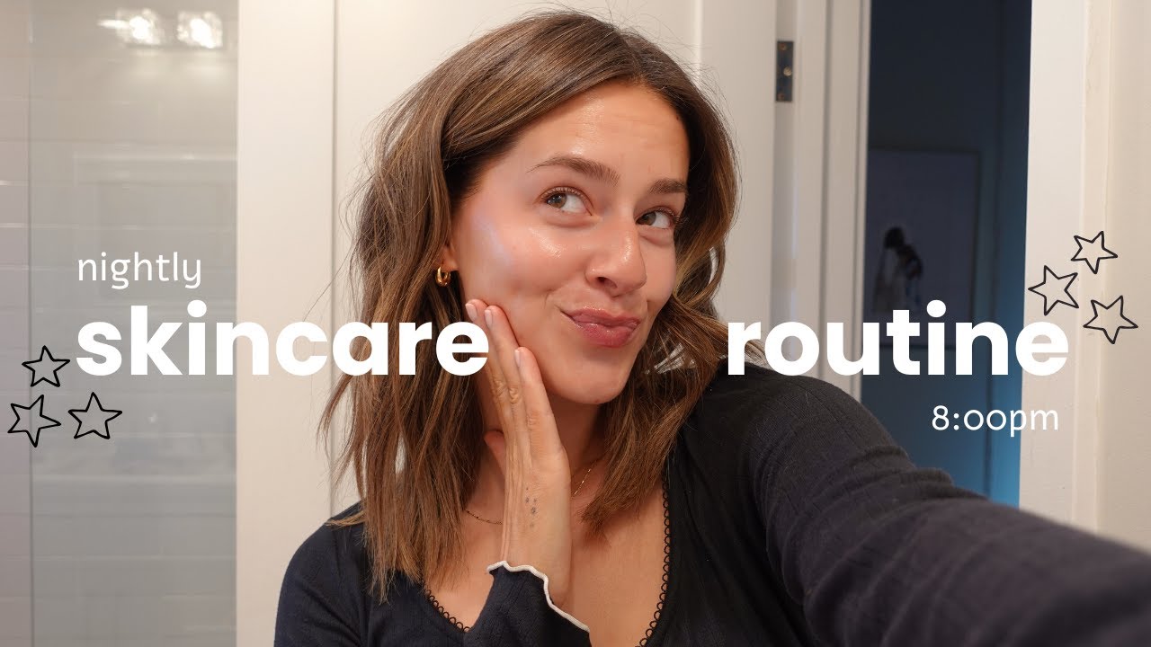 nightly skincare routine *glass skin edition*