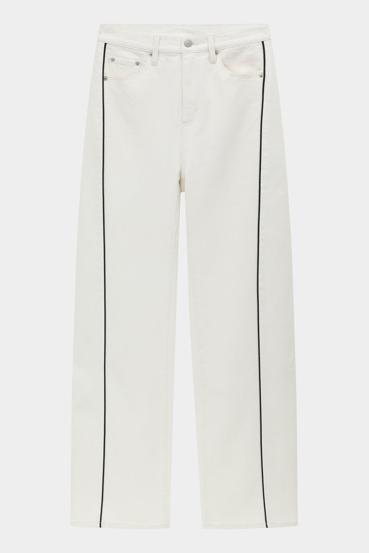 Hey Joanie Crush Curve Ankle Jeans in a medium wash, featuring a fitted silhouette and classic five-pocket design.