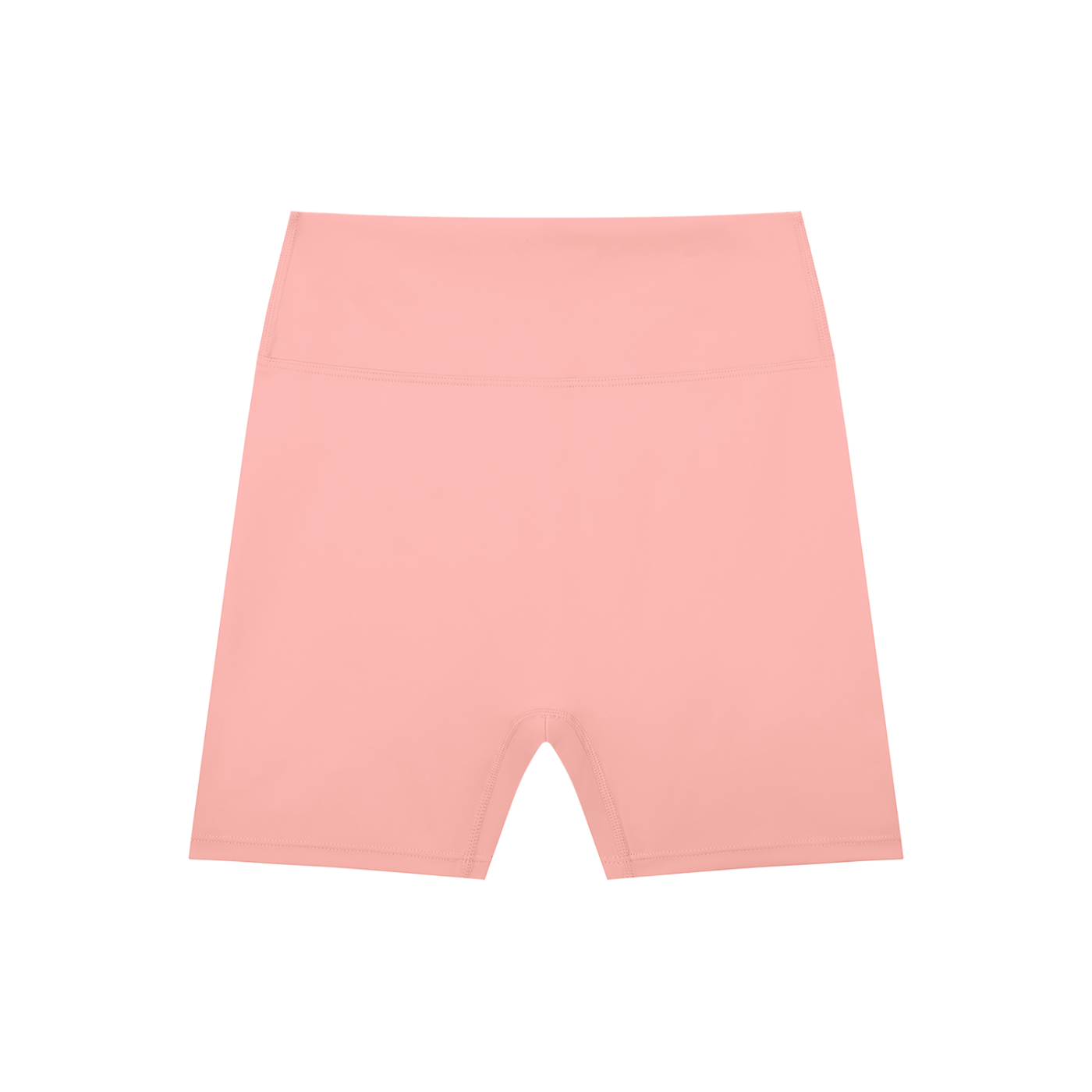 ODMPOD high-waisted blend biker shorts shown on a model, featuring a snug fit and comfortable elastic waistband for activewear.