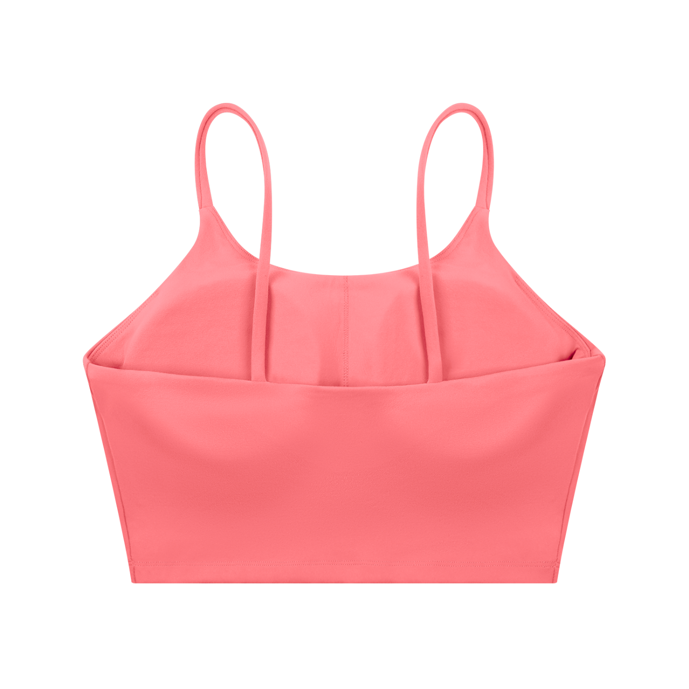 ODMPOD spaghetti strap yoga sports bra with sleek design and comfortable fit, perfect for active exercise and yoga workouts.