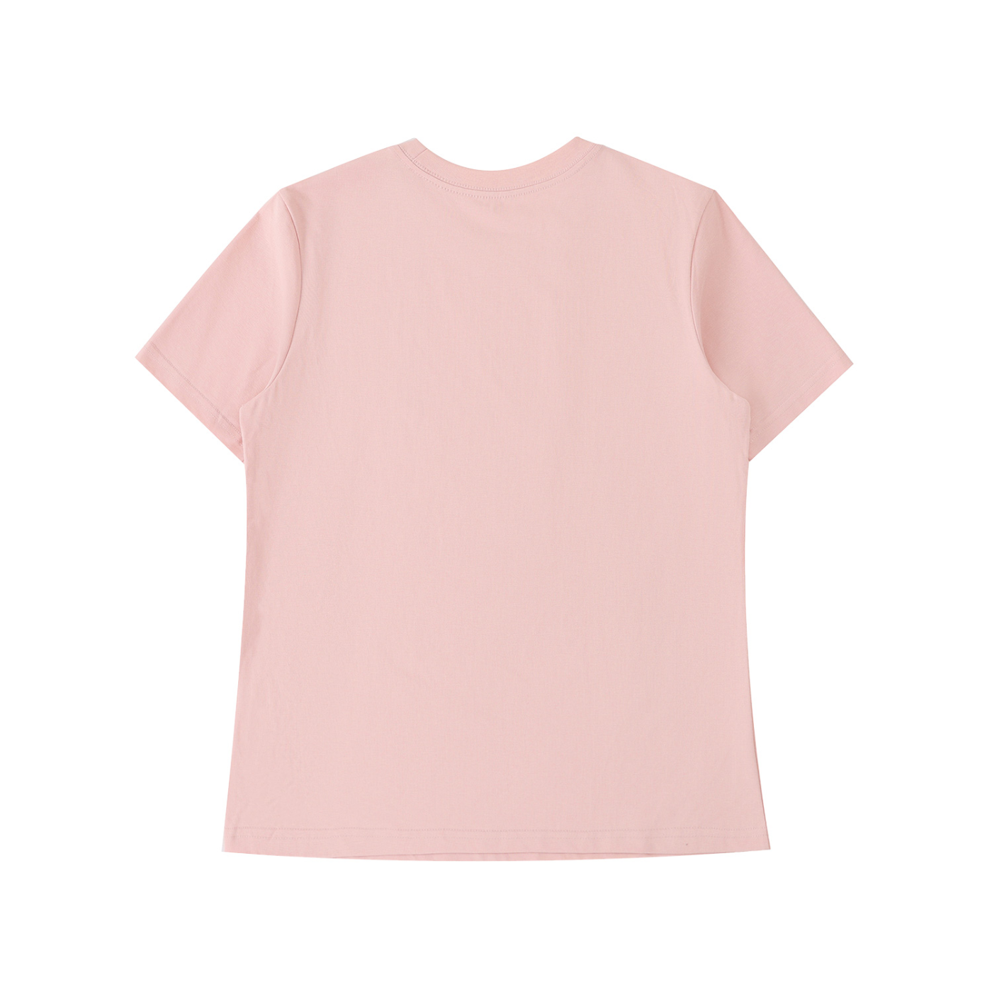 ODMPOD Essential Standard Shoulder T-Shirt in classic fit, featuring a simple crew neck and short sleeves, displayed flat.