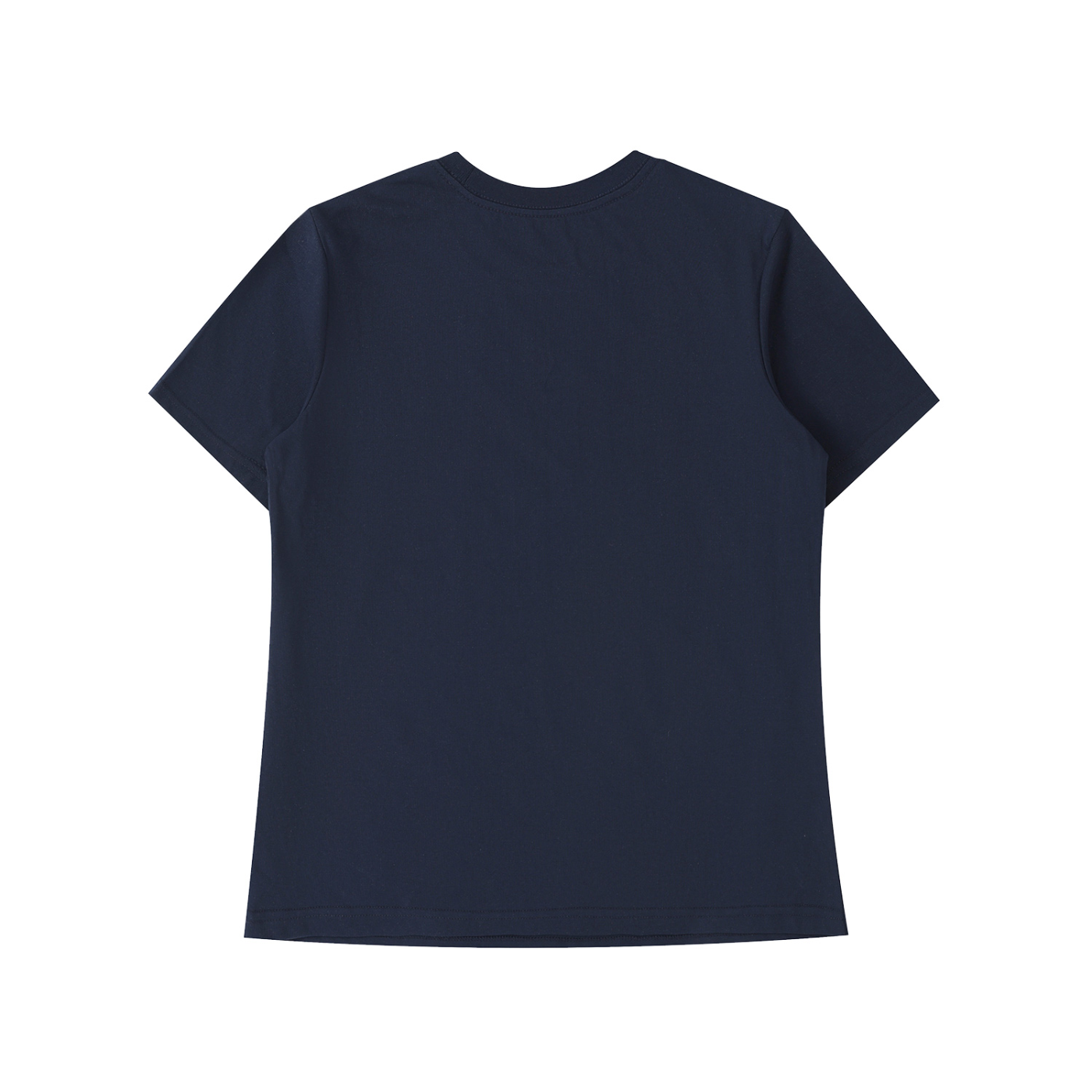 ODMPOD Essential Standard Shoulder T-Shirt, plain white cotton tee with shoulder seam design, casual and comfortable for everyday wear