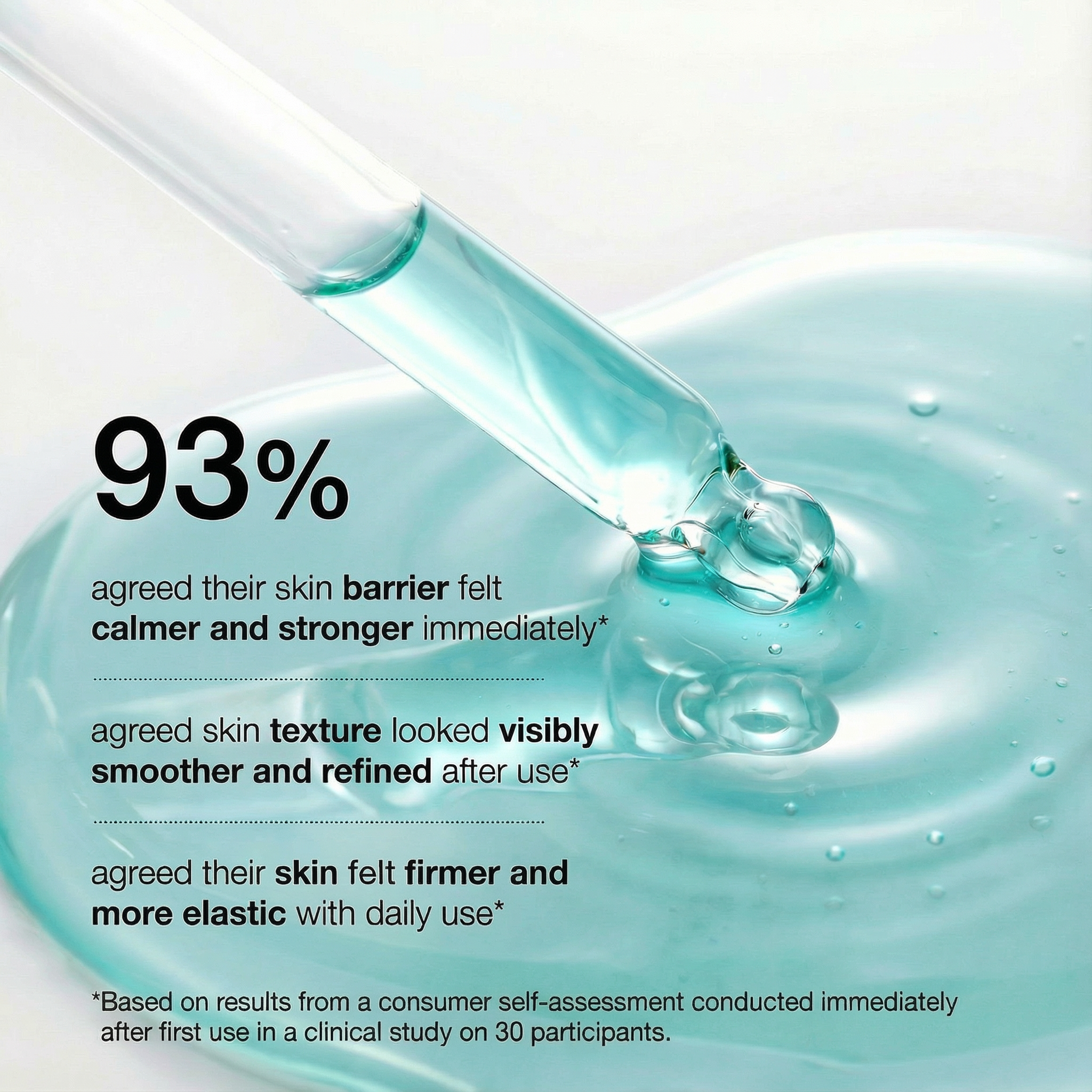 Clean + Kind PDRN GHK-Cu Serum in a sleek bottle, showing the serum applicator and clear liquid inside.