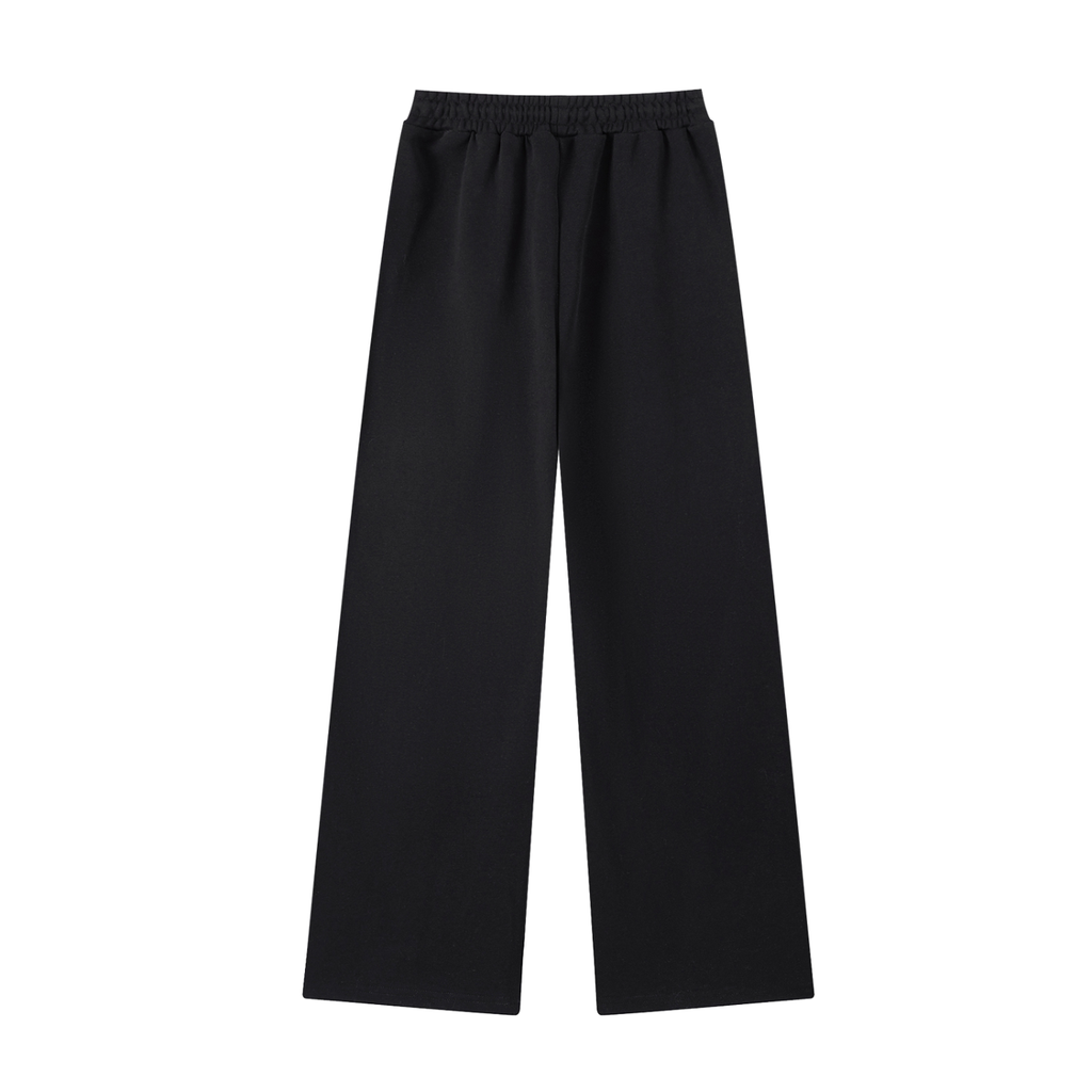 ODMPOD essential straight-leg sweatpants, soft and comfortable, shown in a neutral color with a relaxed fit and elastic waistband.