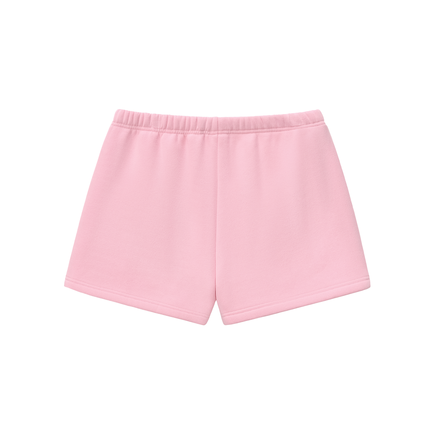ODMPOD essential fleece drawstring sweatshorts showing soft fabric, adjustable waistband, and casual fit for comfortable wear