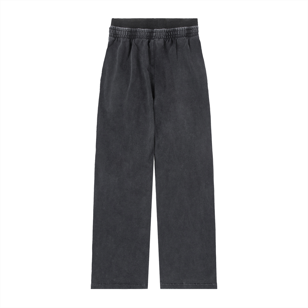 ODMPOD vintage washed sweatpants with a relaxed fit, featuring a comfortable waistband and casual style.