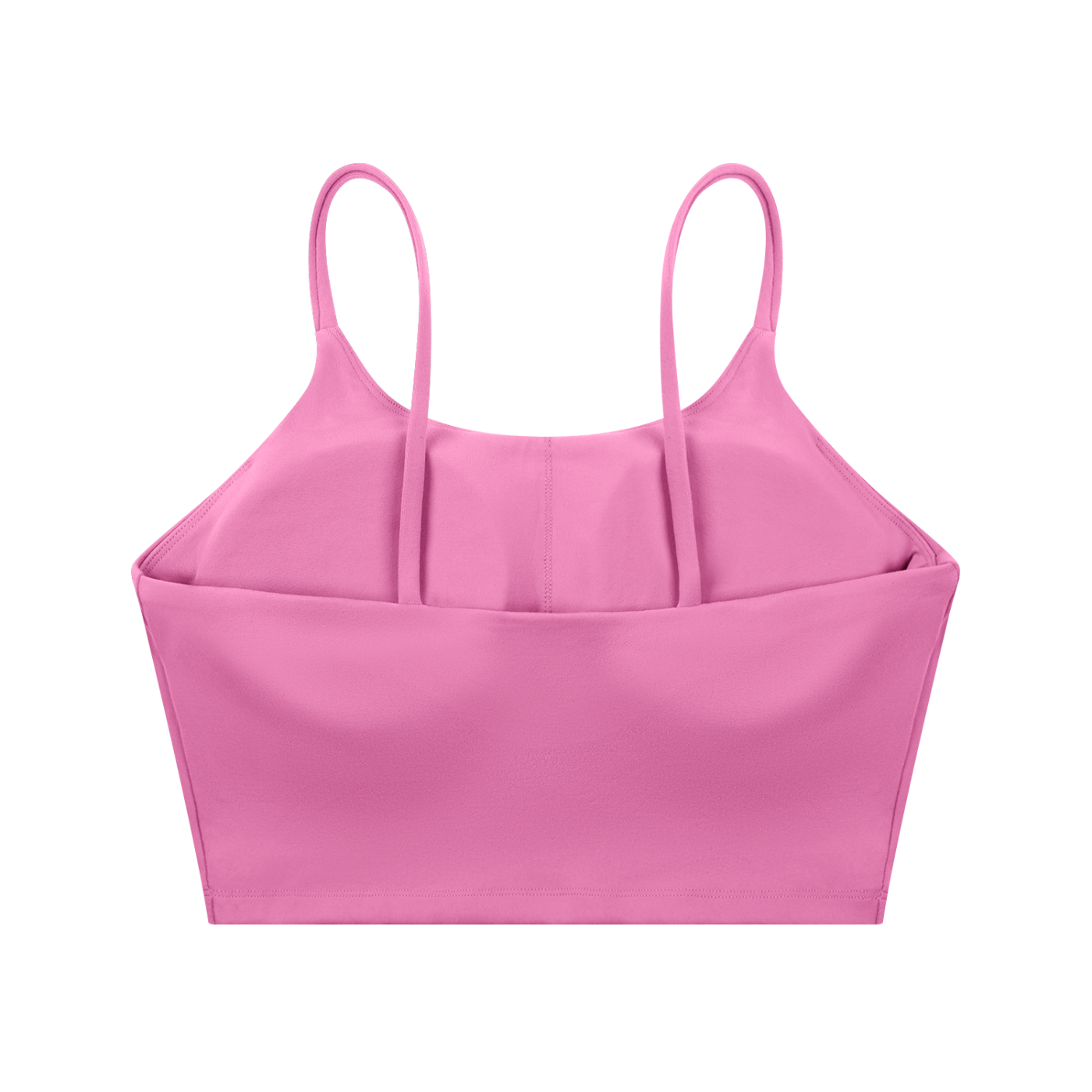 ODMPOD spaghetti strap yoga sports bra with thin straps and supportive fit, ideal for active wear and low-impact workouts.