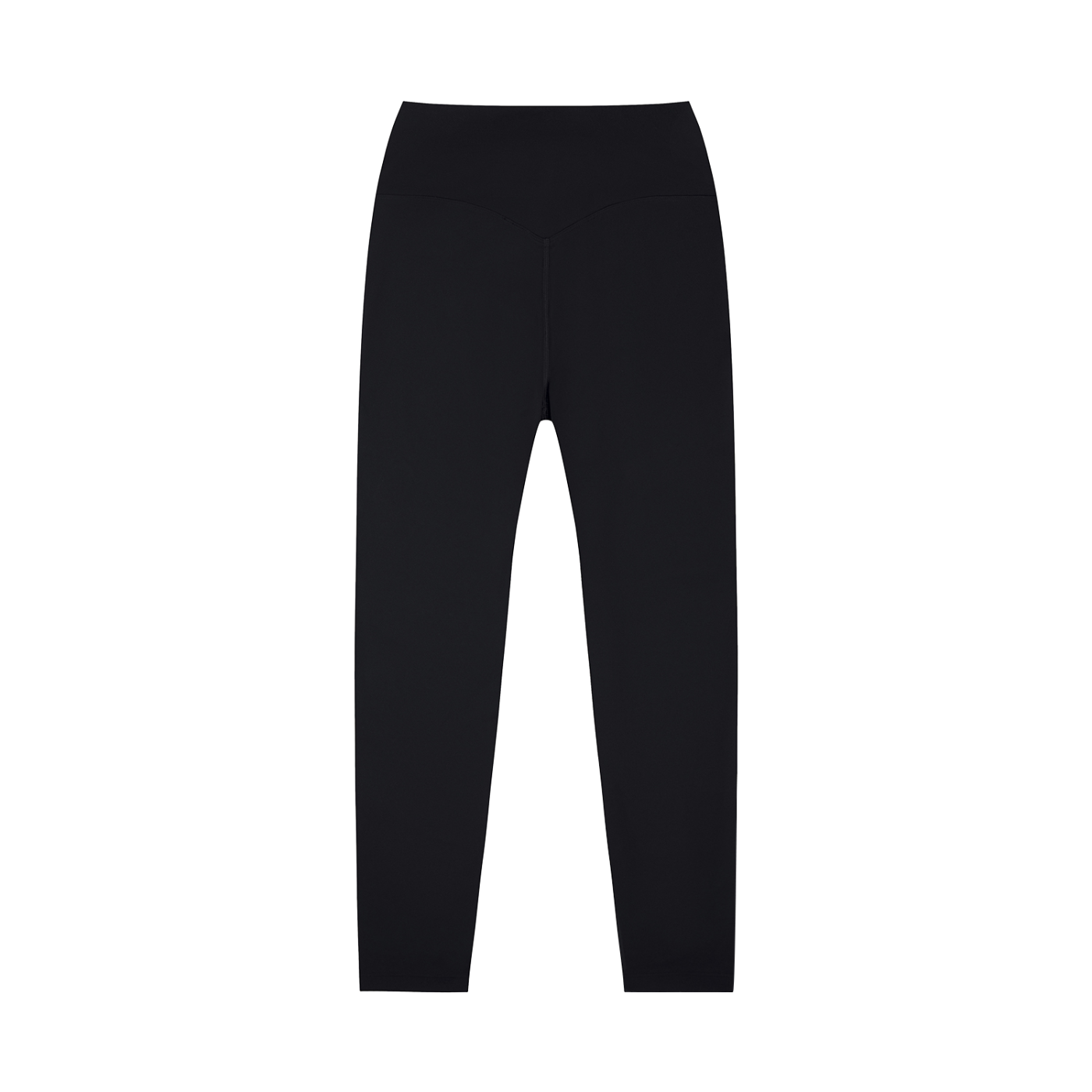 ODMPOD high-waisted yoga leggings displayed on a model, featuring a snug fit and comfortable stretch for active wear.