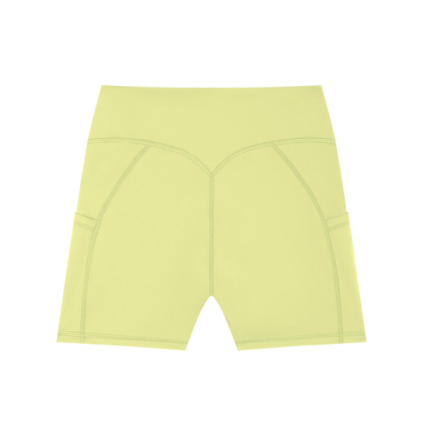 Odmpod high-waisted pocket biker shorts, black stretchy shorts with side pockets, suitable for active and casual wear