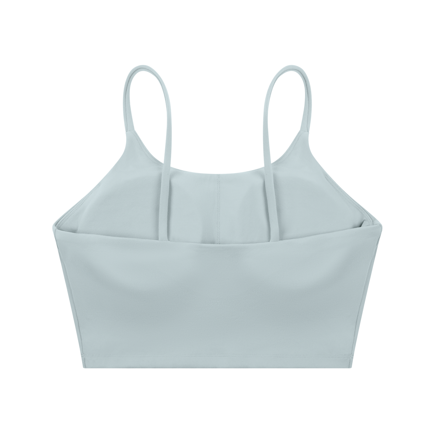 ODMPOD spaghetti strap yoga sports bra with thin straps and supportive fit, ideal for active fitness and yoga workouts.