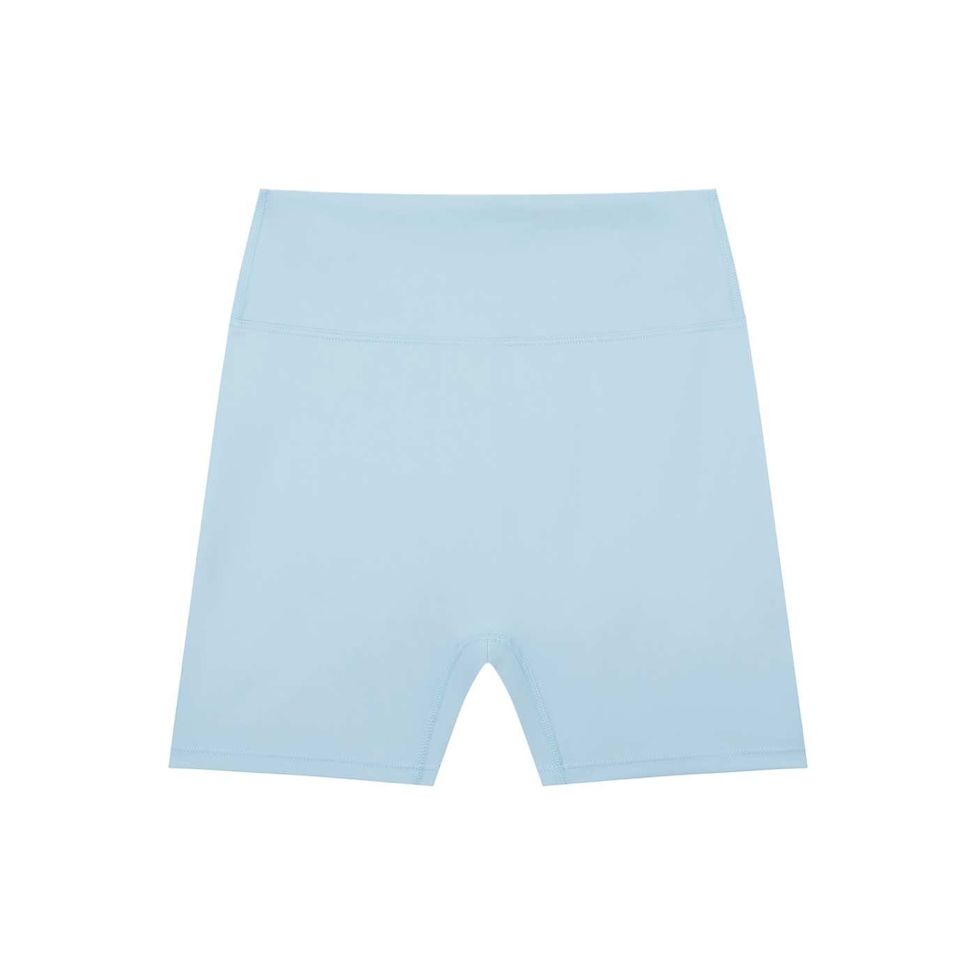ODMPOD high-waisted blend biker shorts shown on a model, featuring a snug fit and comfortable waistband for active wear.