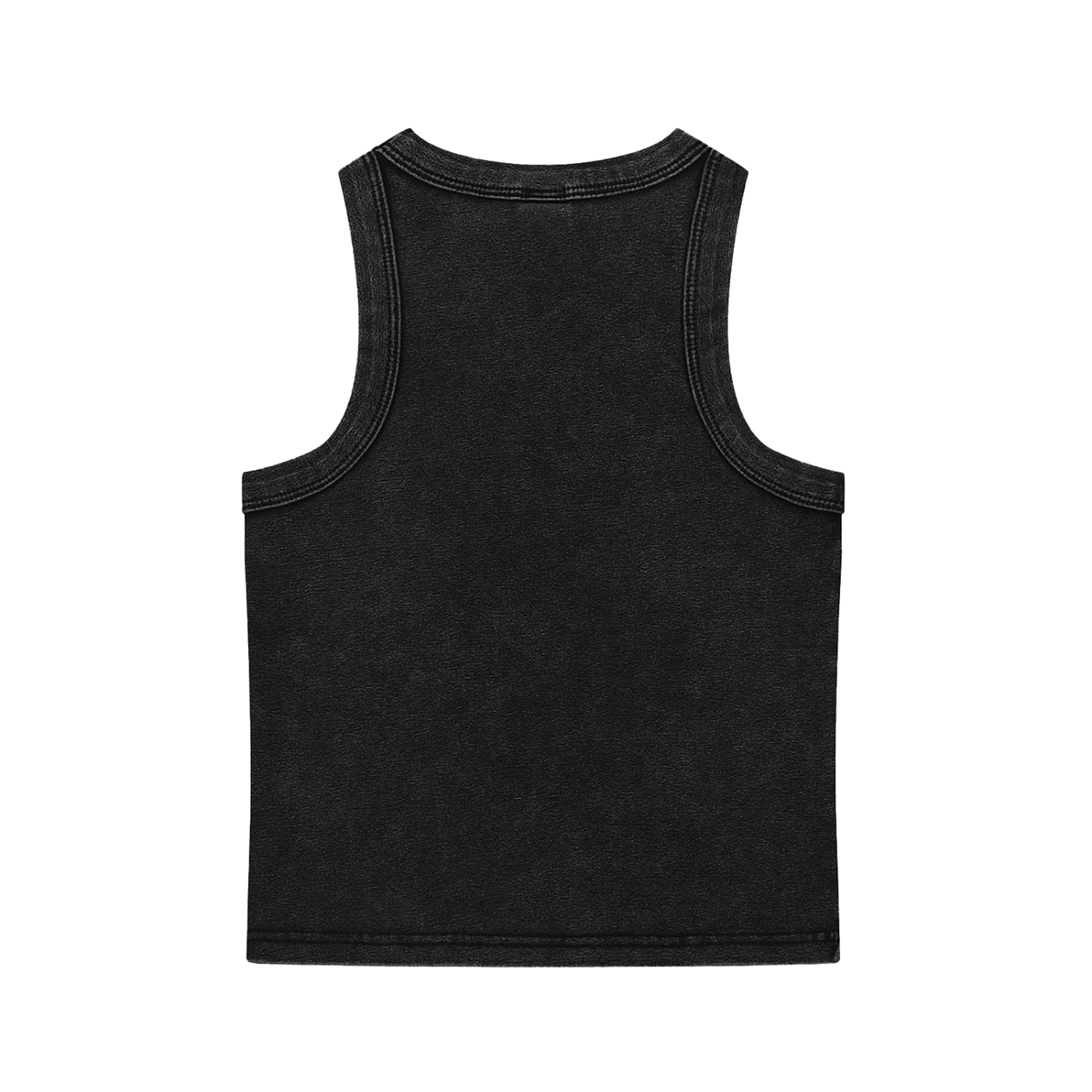 ODMPOD snow washed tank top featuring a relaxed fit and soft, faded fabric, perfect for casual summer wear.