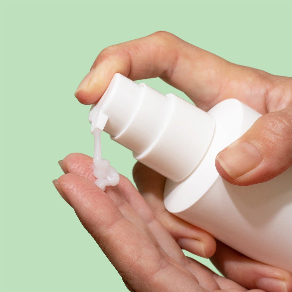 Somme Institute nourishing cleanser in a pump bottle, non-drying cream formula, 8 oz size, suitable for gentle skin cleansing.