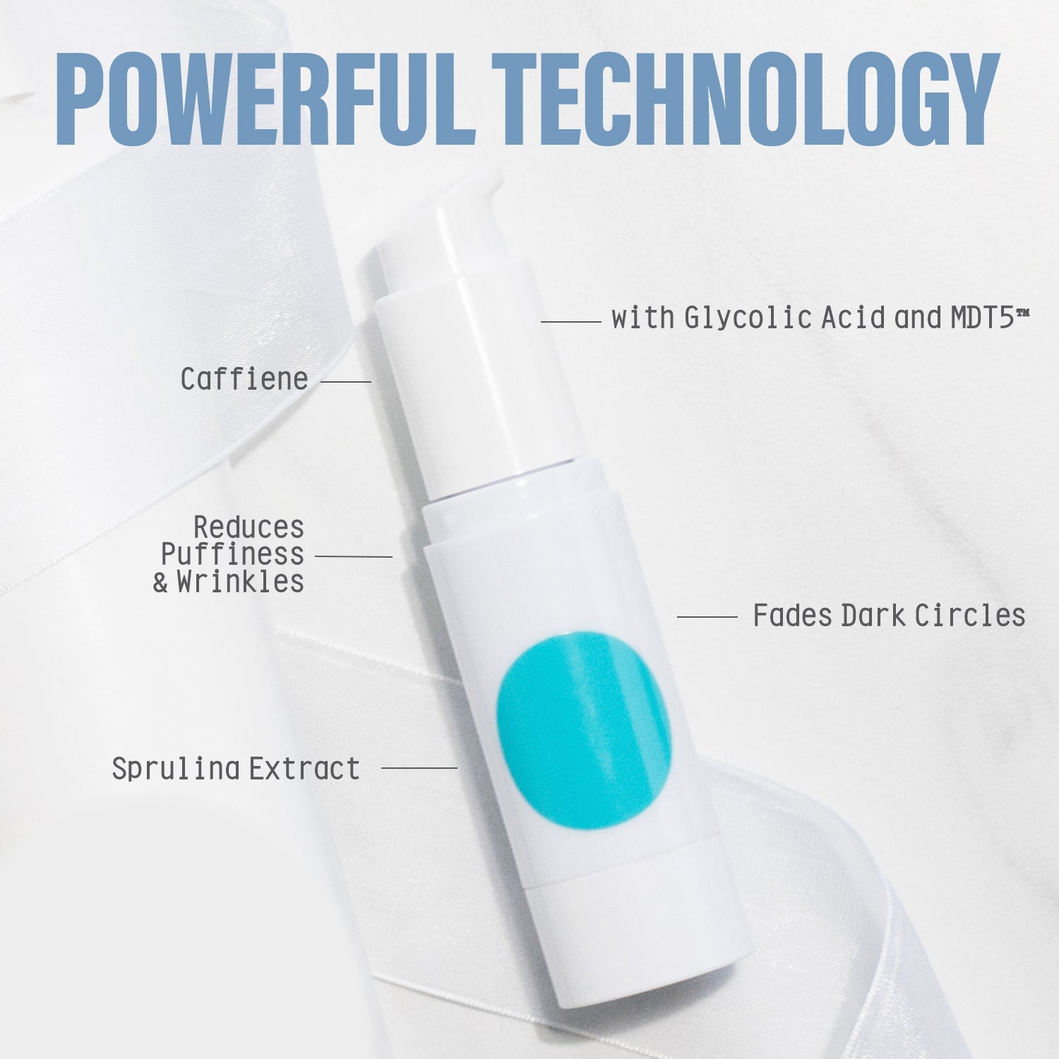 Somme Institute anti-aging eye cream in a 0.5 oz jar, showcasing smooth, rejuvenated skin around the eyes.