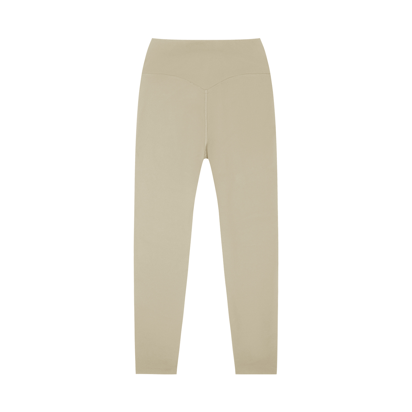 ODMPOD high-waisted yoga leggings shown flat, highlighting stretchy fabric and comfortable fit for active wear and yoga practice.