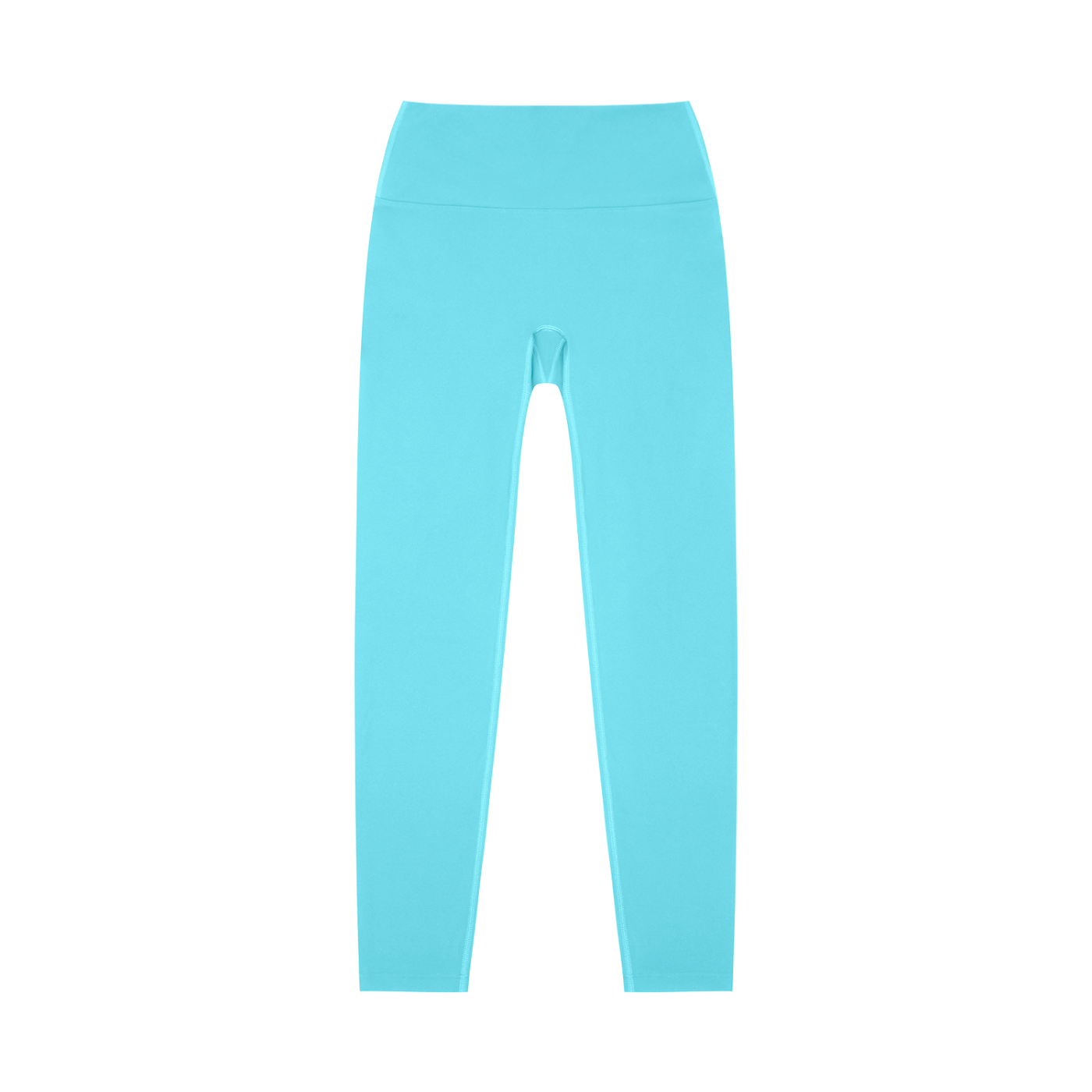 ODMPOD high-waisted yoga leggings displayed on a model, showcasing the fitted, stretchy fabric ideal for active wear and yoga practice.