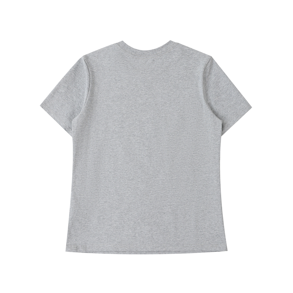 ODMPOD Essential Standard Shoulder T-Shirt in soft fabric, featuring a classic fit and clean design, displayed on a plain background.