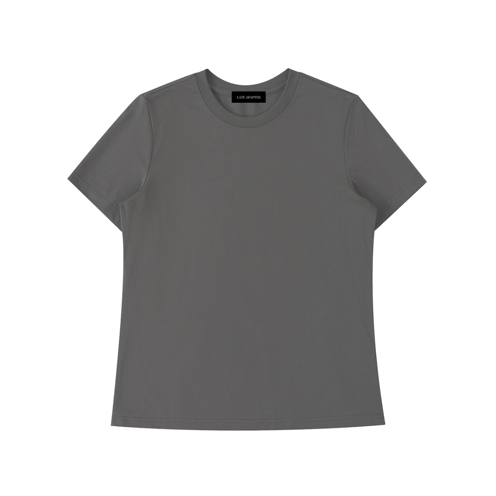 ODMPOD Essential Standard Shoulder T-Shirt in classic fit, featuring a soft cotton fabric and a simple, stylish design.