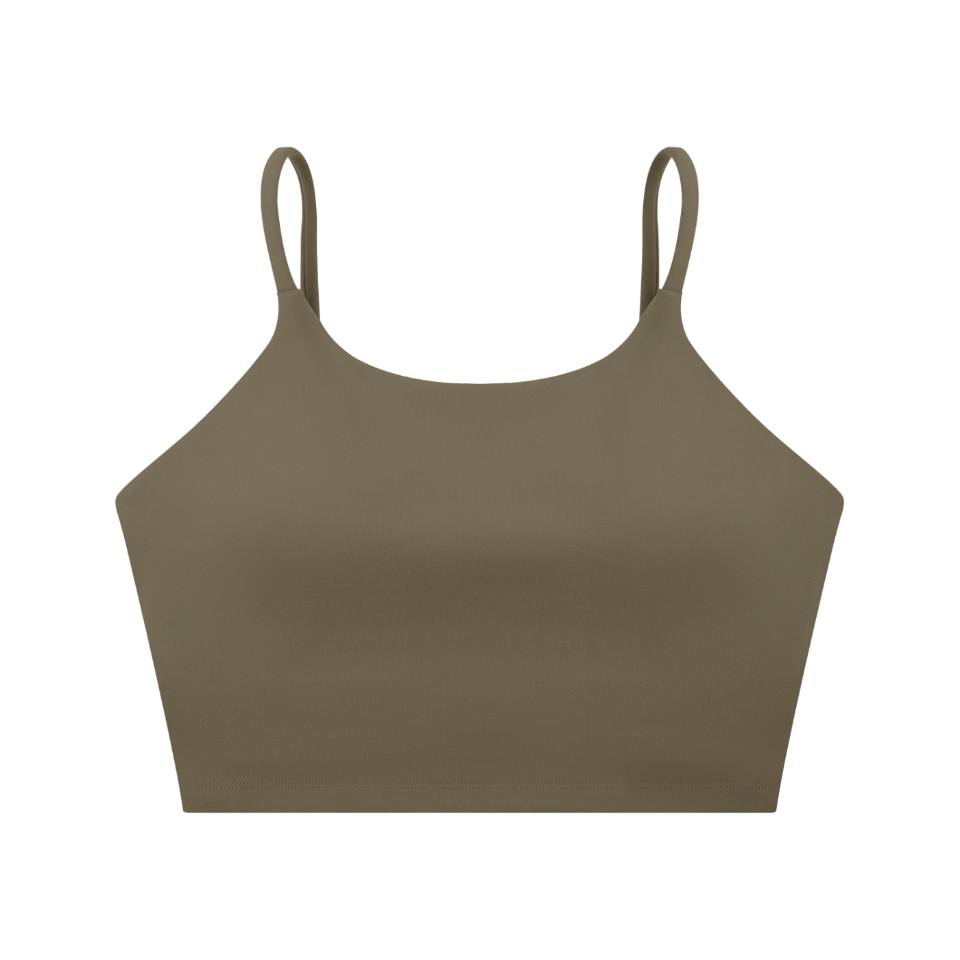 ODMPOD spaghetti strap yoga sports bra with sleek design and supportive fit, ideal for active workouts and yoga sessions.