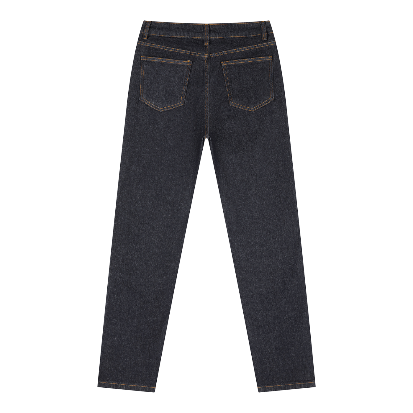 ODMPOD high-rise skinny jeans shown on a model, featuring a fitted silhouette and classic denim wash.