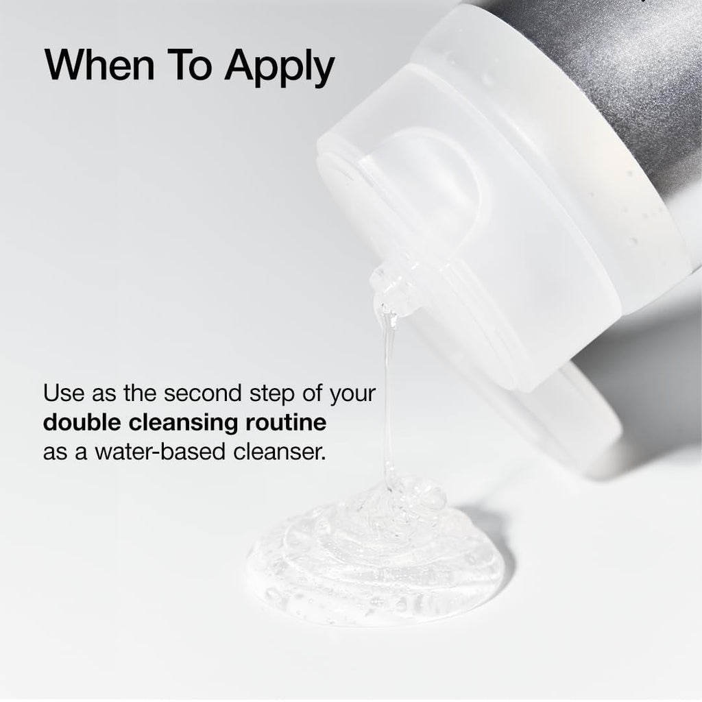 Korean Skin Care moisturizing gel cleanser with hyaluronic acid, squalane, and ceramide, foaming facial wash for daily hydration.