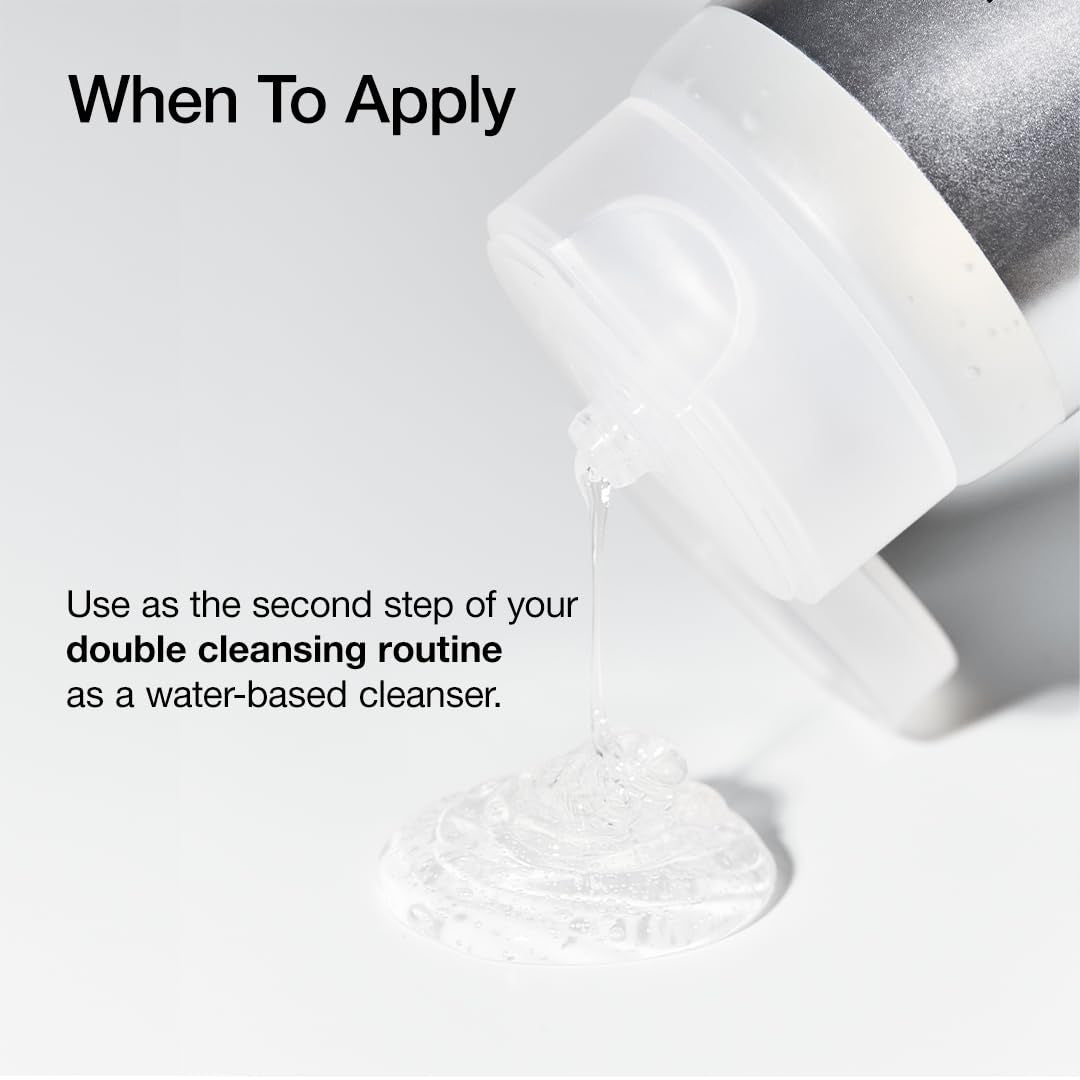 Korean Skin Care moisturizing gel cleanser with hyaluronic acid, squalane, and ceramide, foaming facial wash for daily hydration.