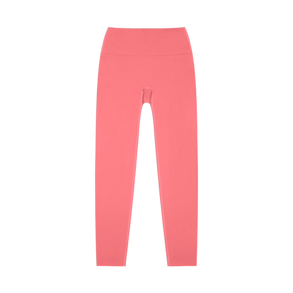 ODMPOD high-waisted yoga leggings in black, stretchy fabric with a snug fit, suitable for fitness or casual wear.