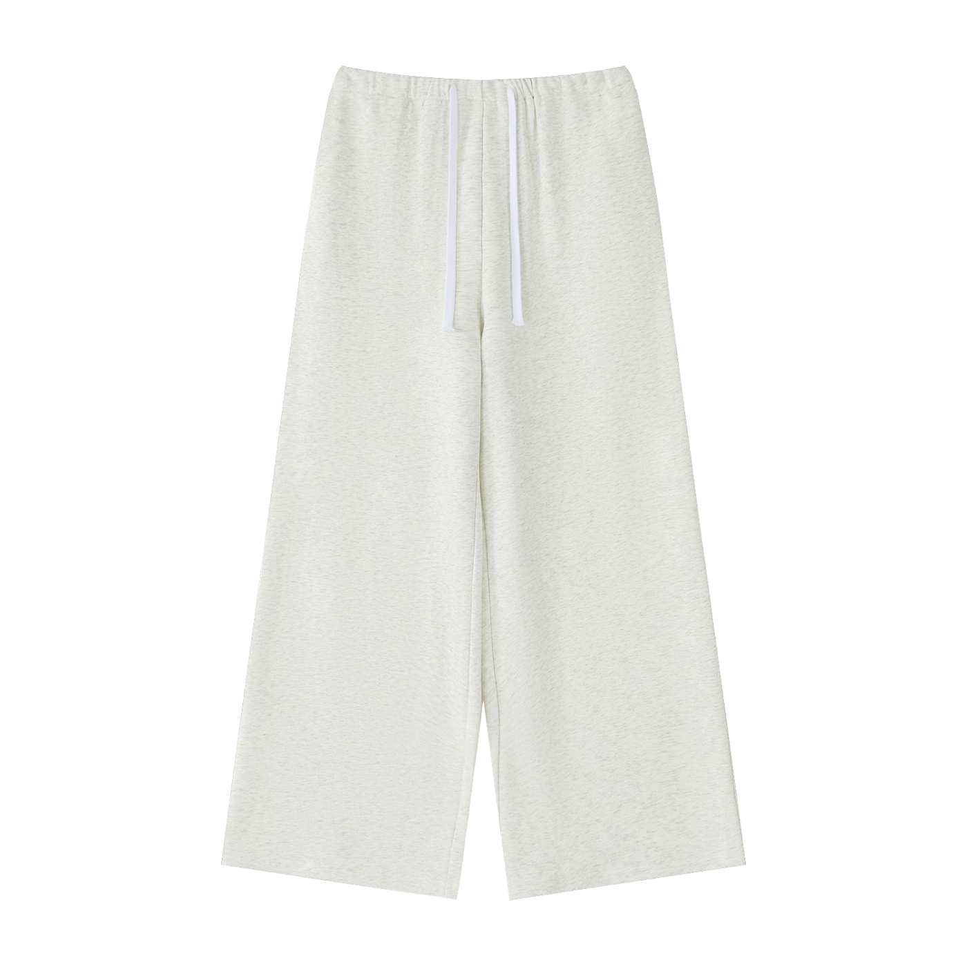 ODMPOD wide leg sweatpants, soft and comfortable sweat pants with a relaxed fit, shown in a neutral color.