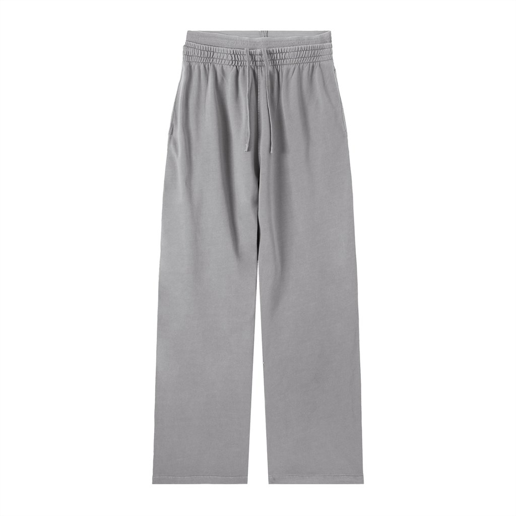 ODMPOD vintage washed sweatpants featuring a relaxed fit and casual style, displayed on a neutral background.