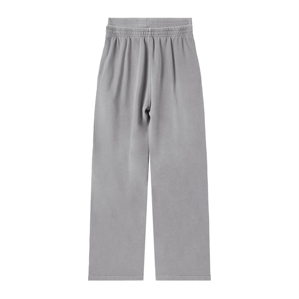 ODMPOD vintage washed sweat pants with a relaxed fit and elastic waistband, showcasing their comfortable, casual style.