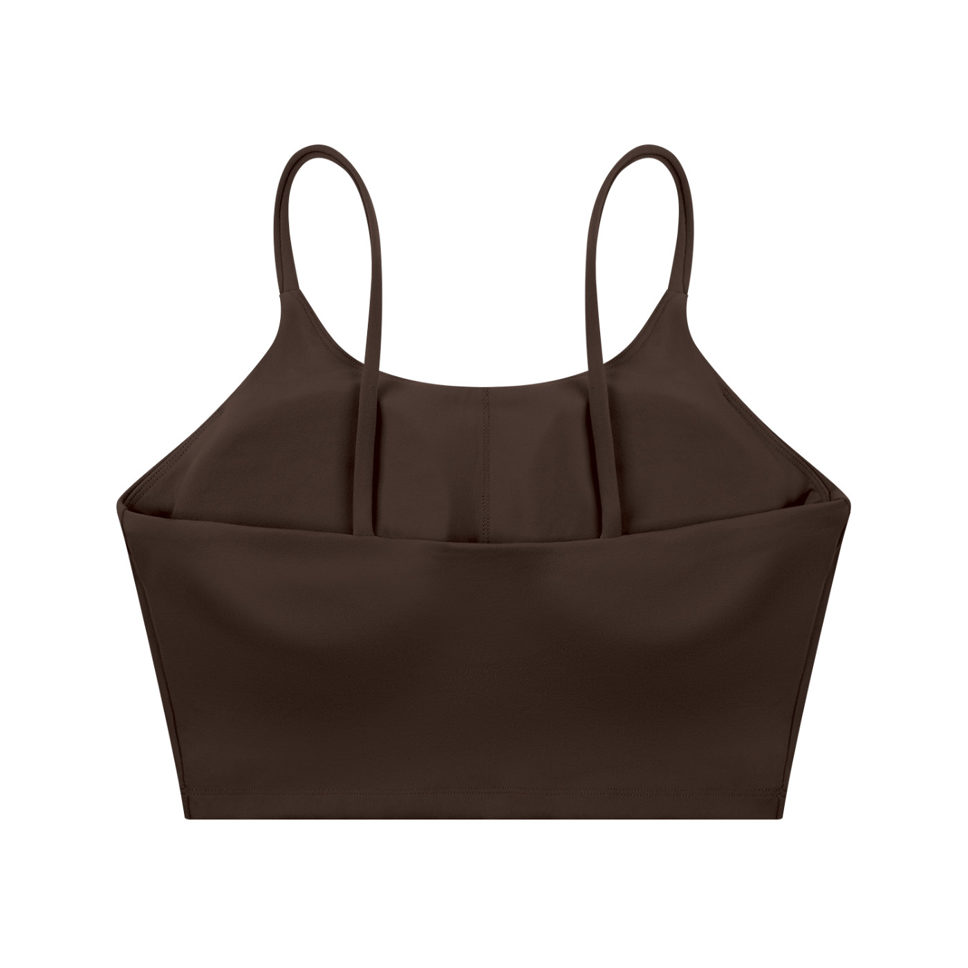 ODMPOD spaghetti strap yoga sports bra showing lightweight, breathable fabric and slim straps for comfortable activewear.