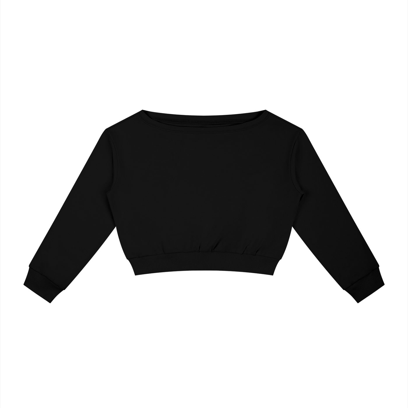 ODMPOD off-shoulder sweatshirt featuring a relaxed fit, soft fabric, and stylish neckline, shown in a casual, comfortable design.
