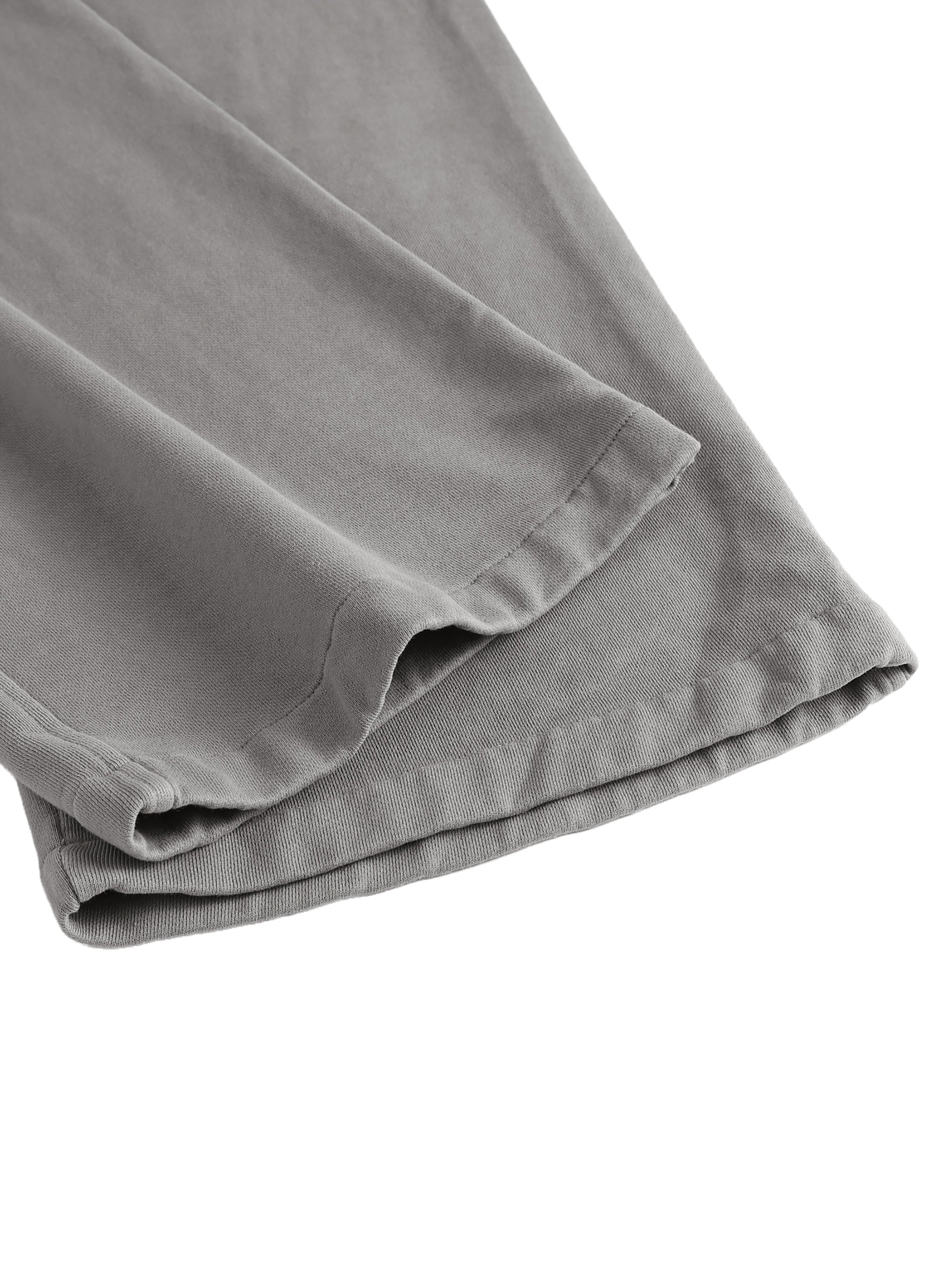 ODMPOD vintage washed waist sweat pants showing relaxed fit and soft fabric, ideal for casual and comfortable style.