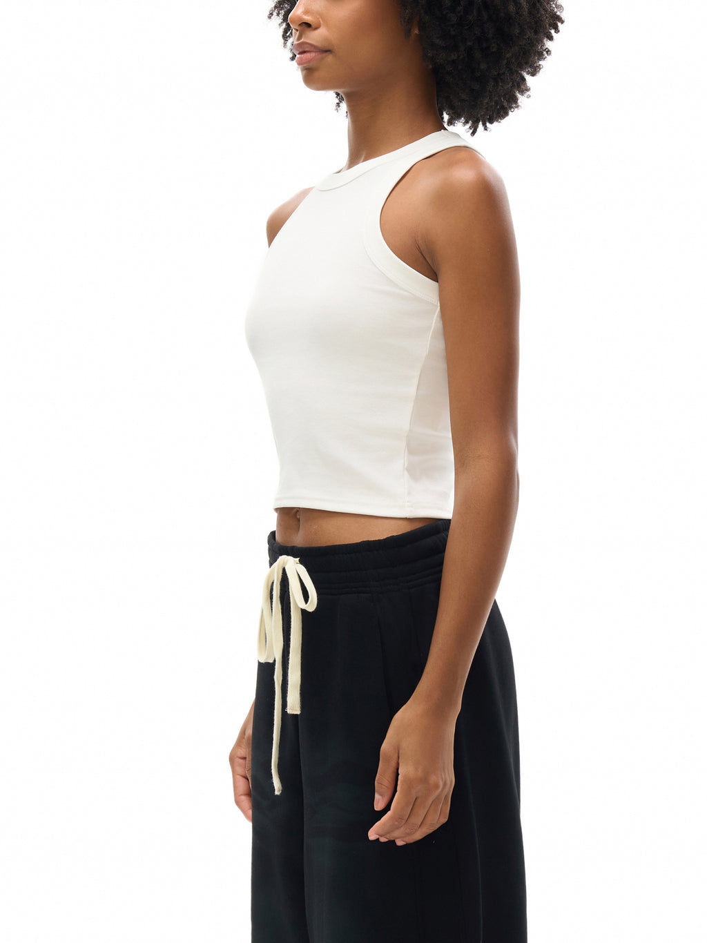 ODMPOD snow washed tank top, lightweight sleeveless shirt with a soft, faded finish, displayed on a neutral background.