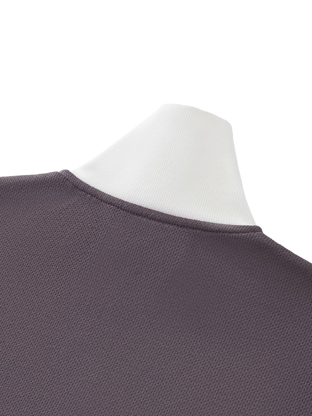 ODMPOD side stripe fleece cropped track jacket with front zipper and ribbed cuffs, stylish athletic outerwear for women.