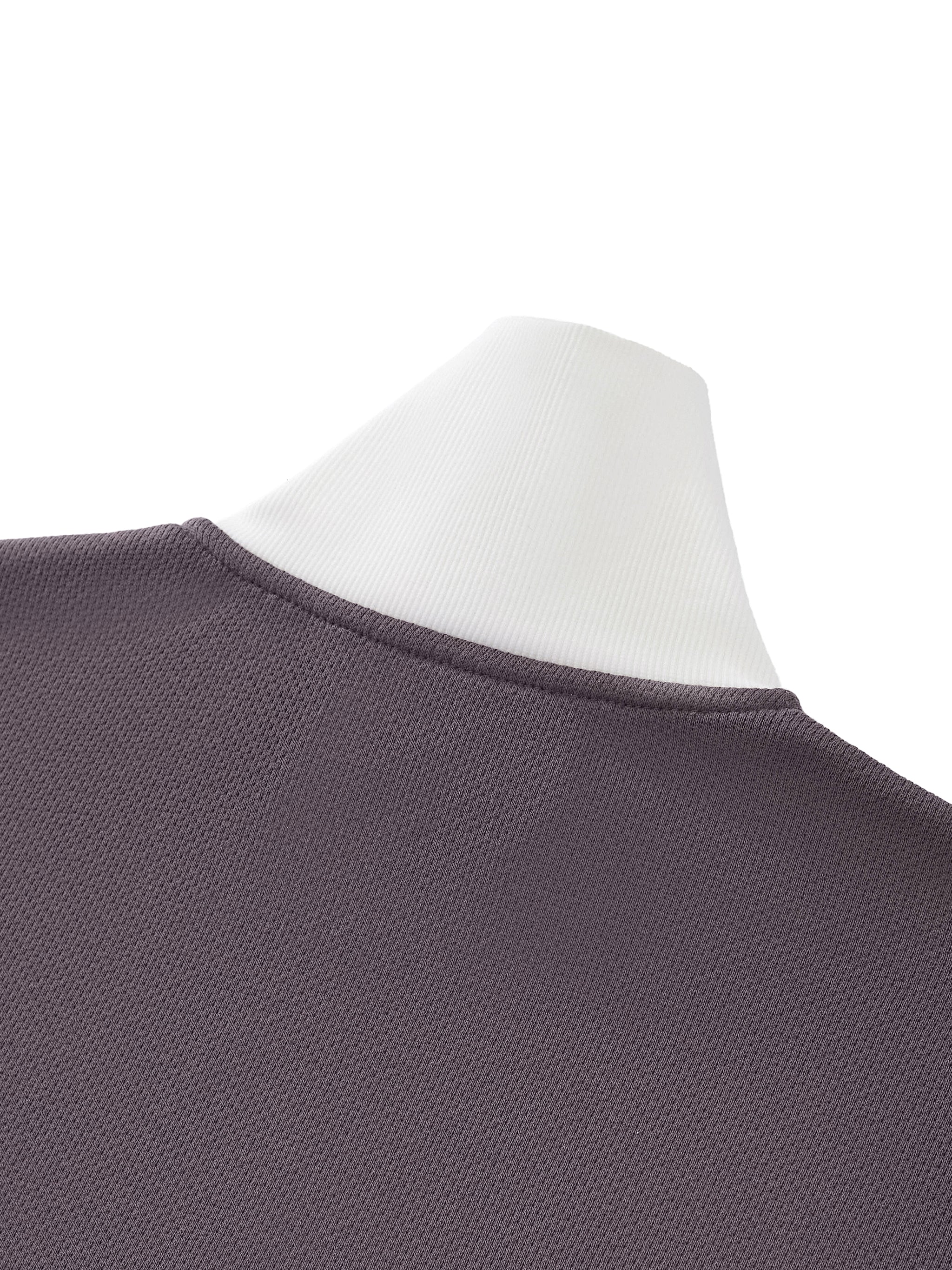 ODMPOD side stripe fleece cropped track jacket with front zipper and ribbed cuffs, stylish athletic outerwear for women.
