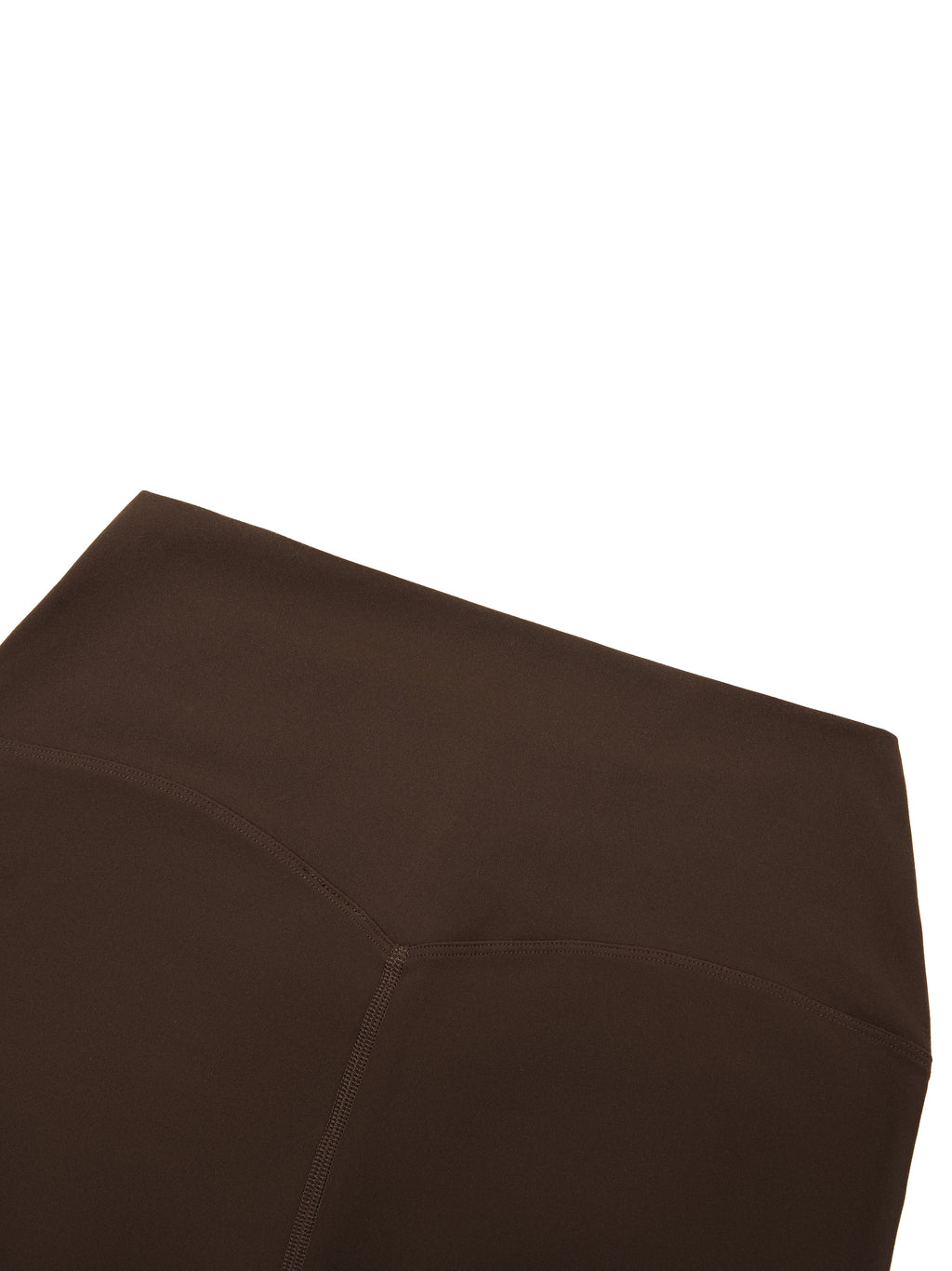 ODMPOD high-waisted yoga leggings, black with stretch fabric, shown on a model in a yoga pose, suitable for active wear.