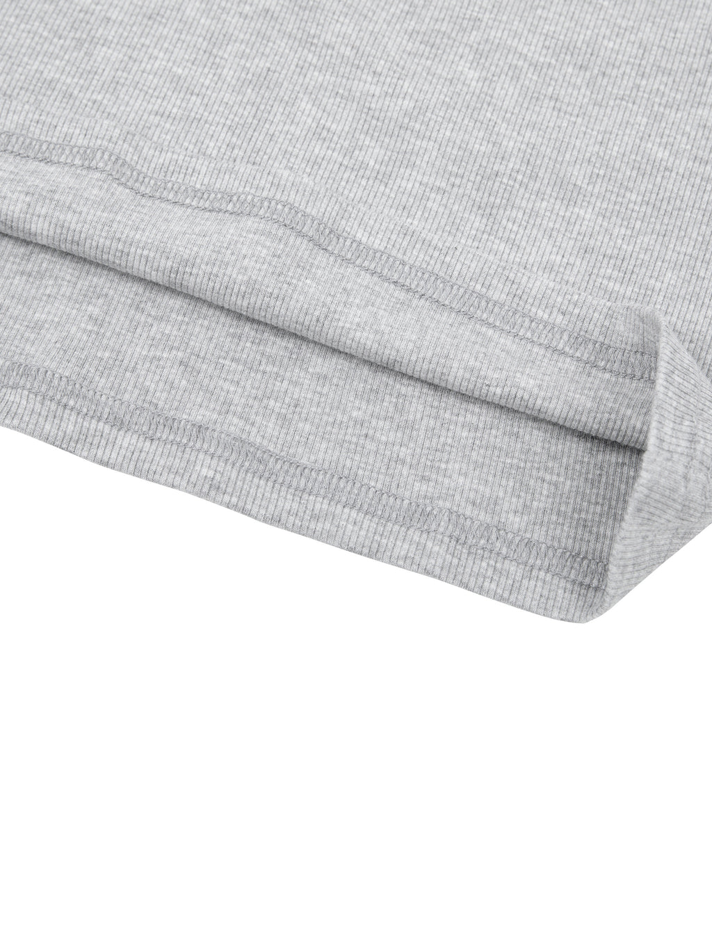 ODMPOD ruched long sleeve crop T-shirt in white, featuring fitted style and ruched details on the sleeves.