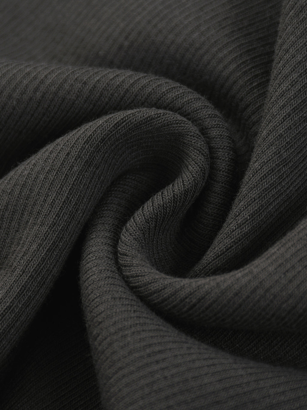 ODMPOD slim fit ribbed racerback tank top displayed on a hanger with a fitted, sleeveless design and textured ribbed fabric.