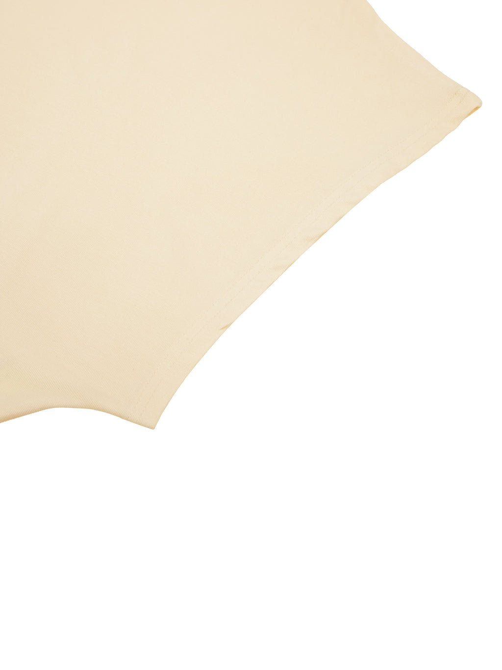 ODMPOD cropped dolman T-shirt displayed in a close-up image, showing soft fabric and relaxed fit style.