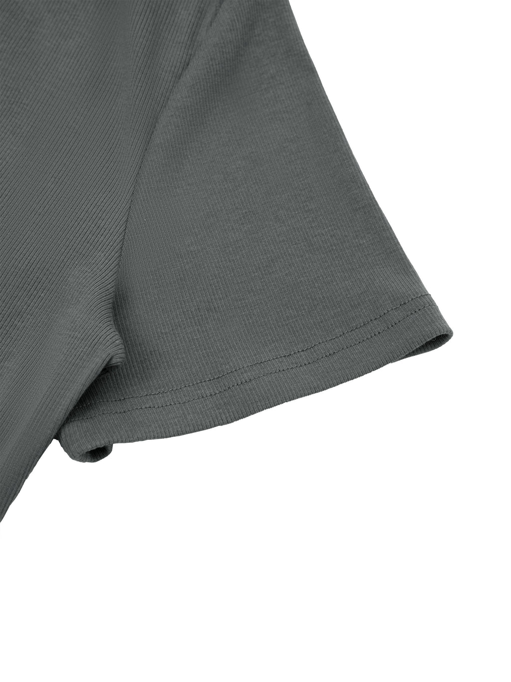 ODMPOD one-shoulder crop T-shirt shown in white, featuring a stylish asymmetrical design and casual fit.