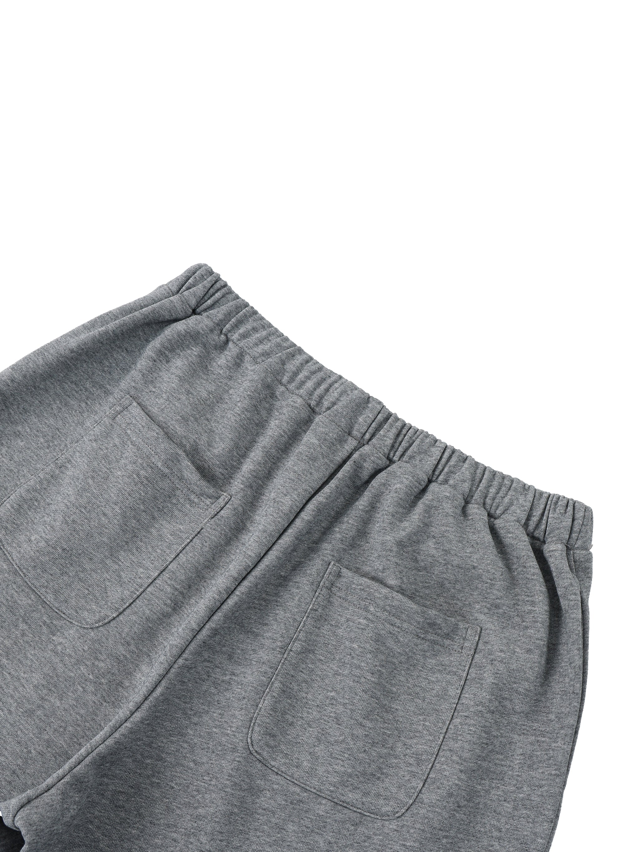 ODMPOD wide leg sweatpants laid flat, showing soft fabric, elastic waistband, and relaxed fit for casual comfort.