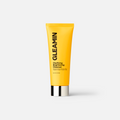Gleamin Clarifying Brightening Facial Cleanser in a pump bottle, showing the white creamy cleanser with a clear cap.